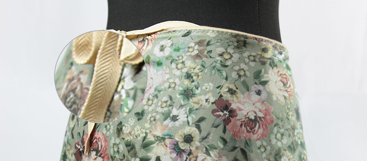 Flowers and dots Ballet Skirts - Ryna
