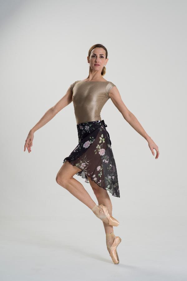 FLOWERS AND DOTS BALLET SKIRTS