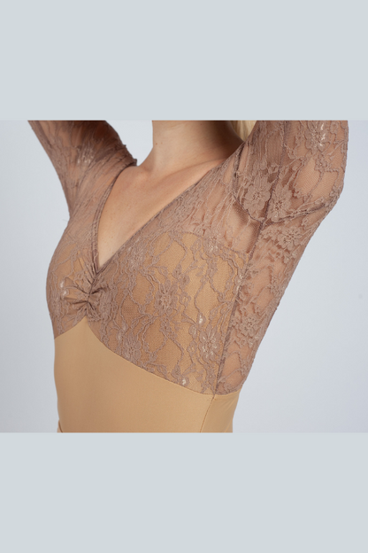 MUSETTA COVER Nude/ Soft Brown Lace - Ryna