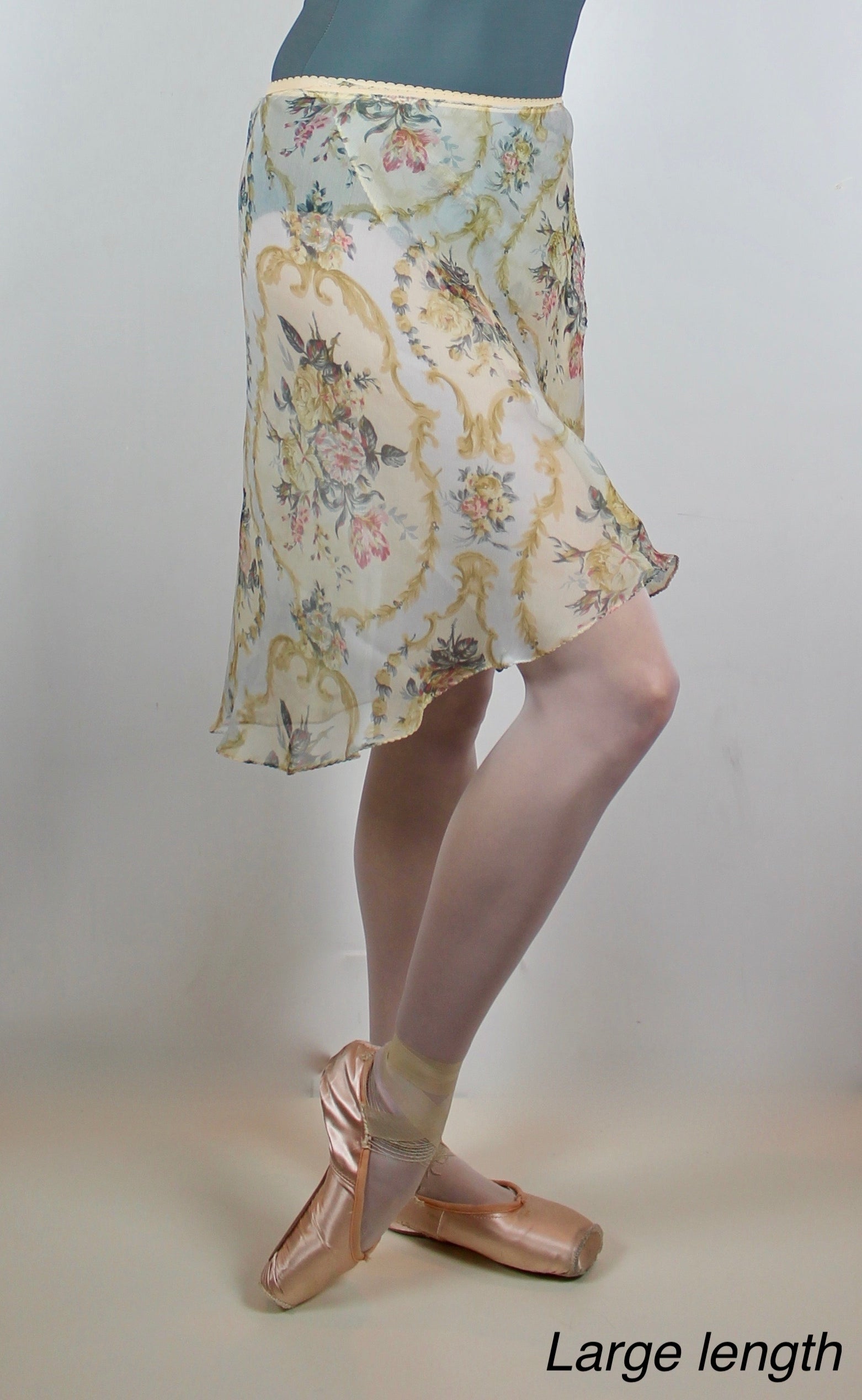 Flowers and dots Ballet Skirts - Ryna